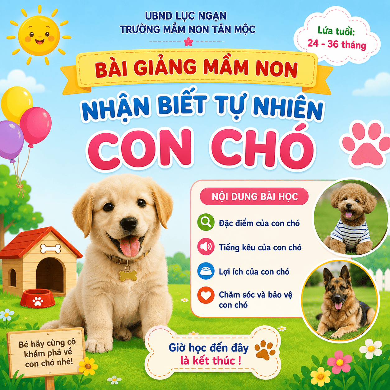 bai-giang-mam-non-nhan-biet-tap-noi-con-cho